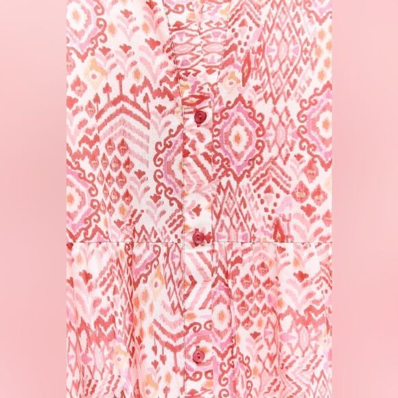 ZARA PRINTED TIERED DRESS - Picture 7 of 7